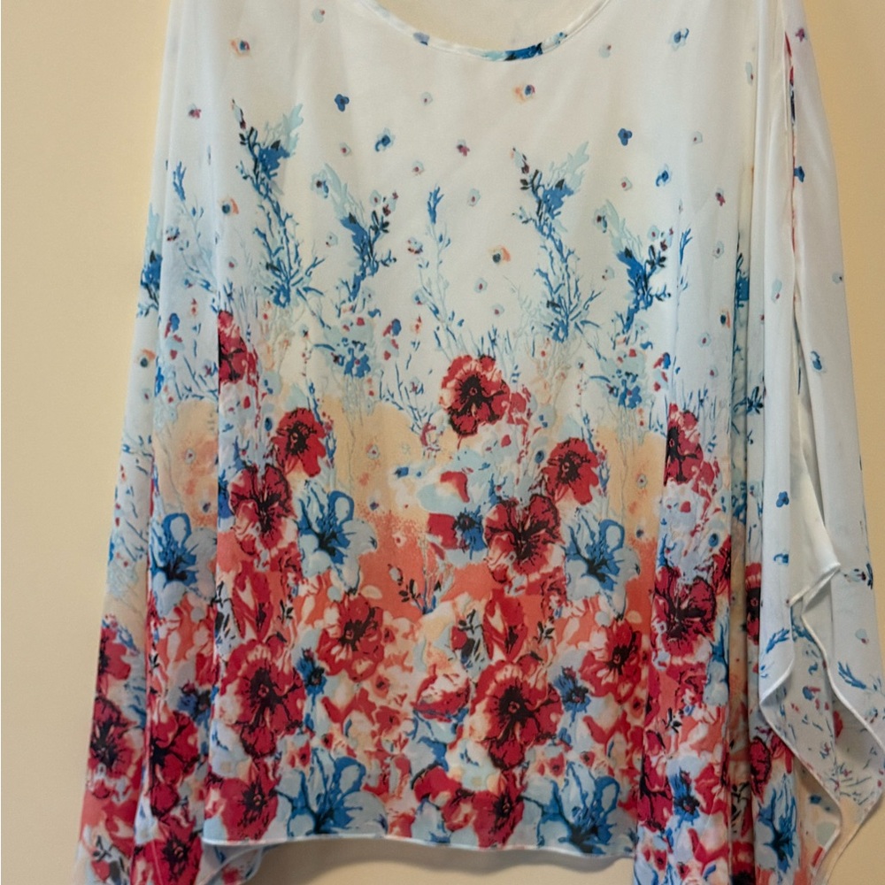 Floral Print Women's Top